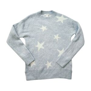NEW! Christian Siriano New York Soft Knit Star Print Sweater  Size XS